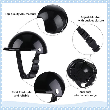 Dog Helmet Goggles, Small Size, Black Tristar Online