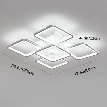 Modern LED Ceiling Light Remote Control (60 cm) Tristar Online