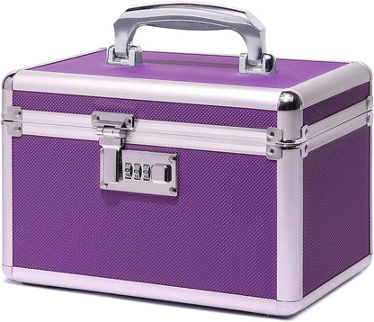 Locking Combination Medicine Box (Purple/Small) Tristar Online