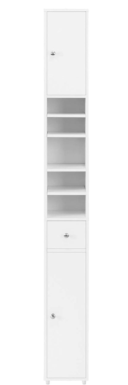 White Tall Bathroom Cabinet High Storage Tristar Online