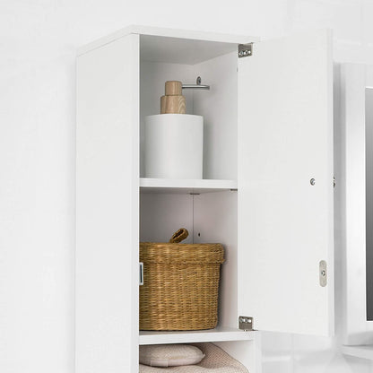 White Tall Bathroom Cabinet High Storage Tristar Online