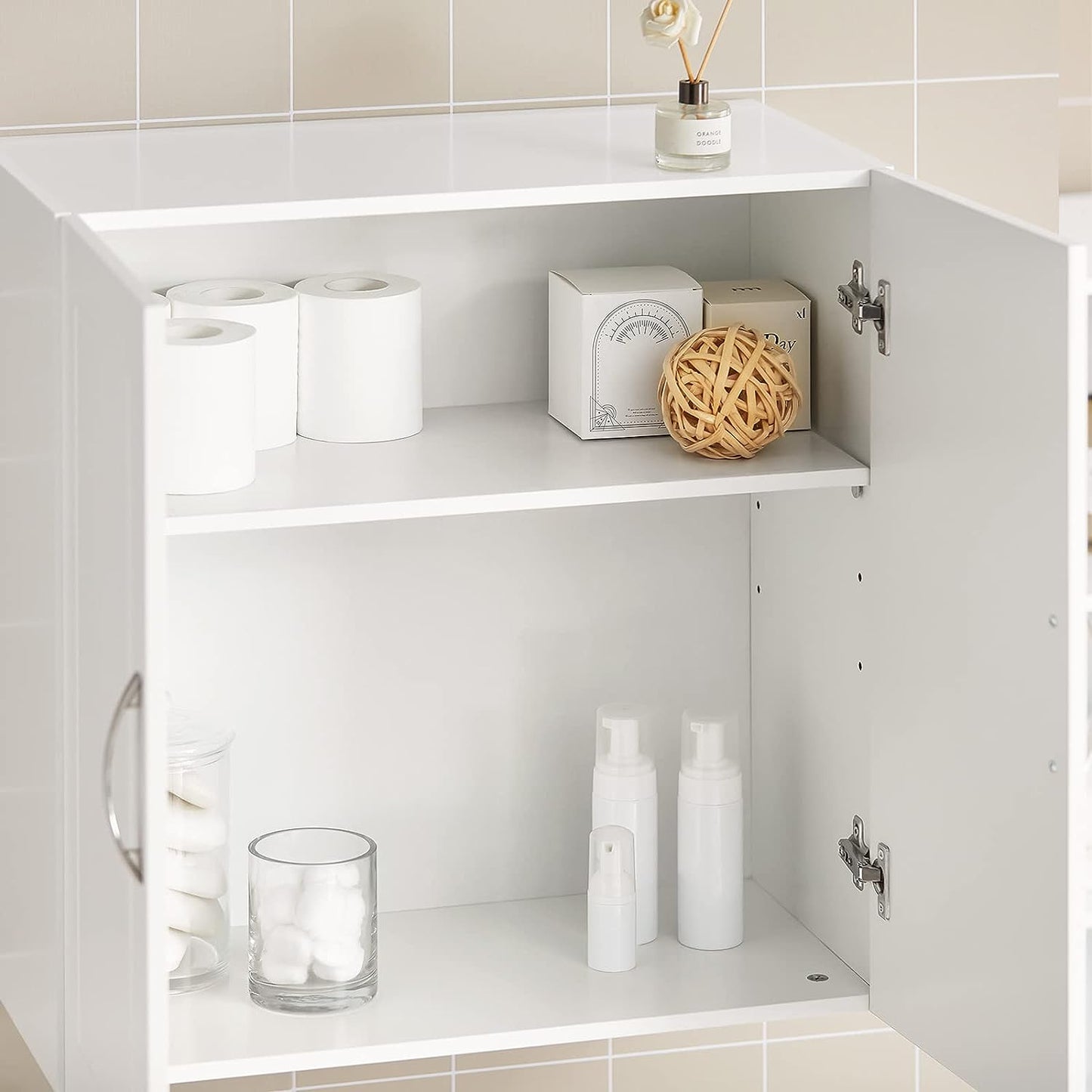 Wall Cabinets Storage, White Tristar Online