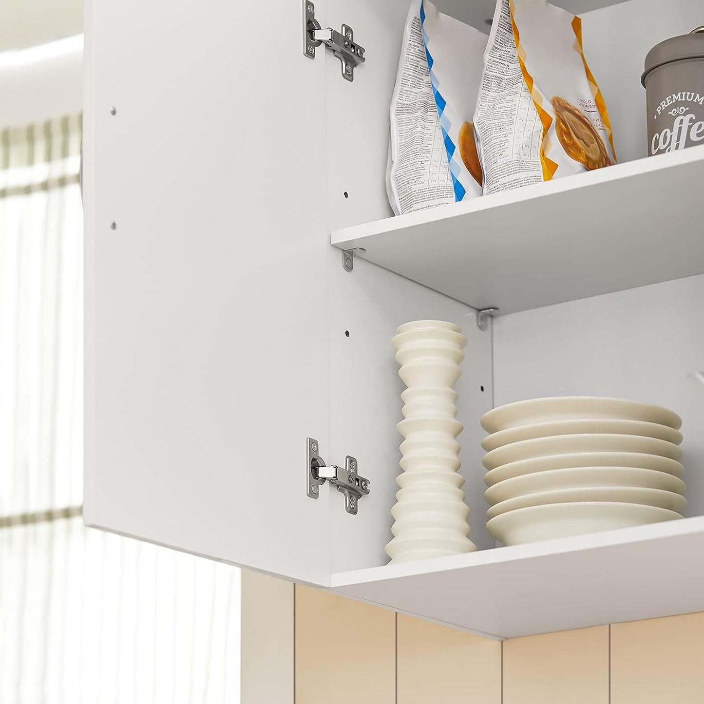 Wall Cabinets Storage, White Tristar Online