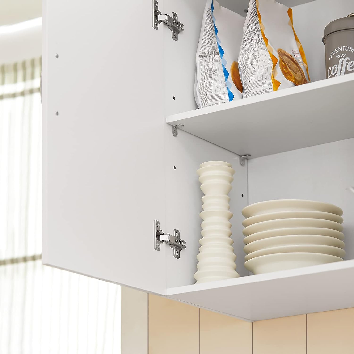 Wall Cabinets Storage, White Tristar Online