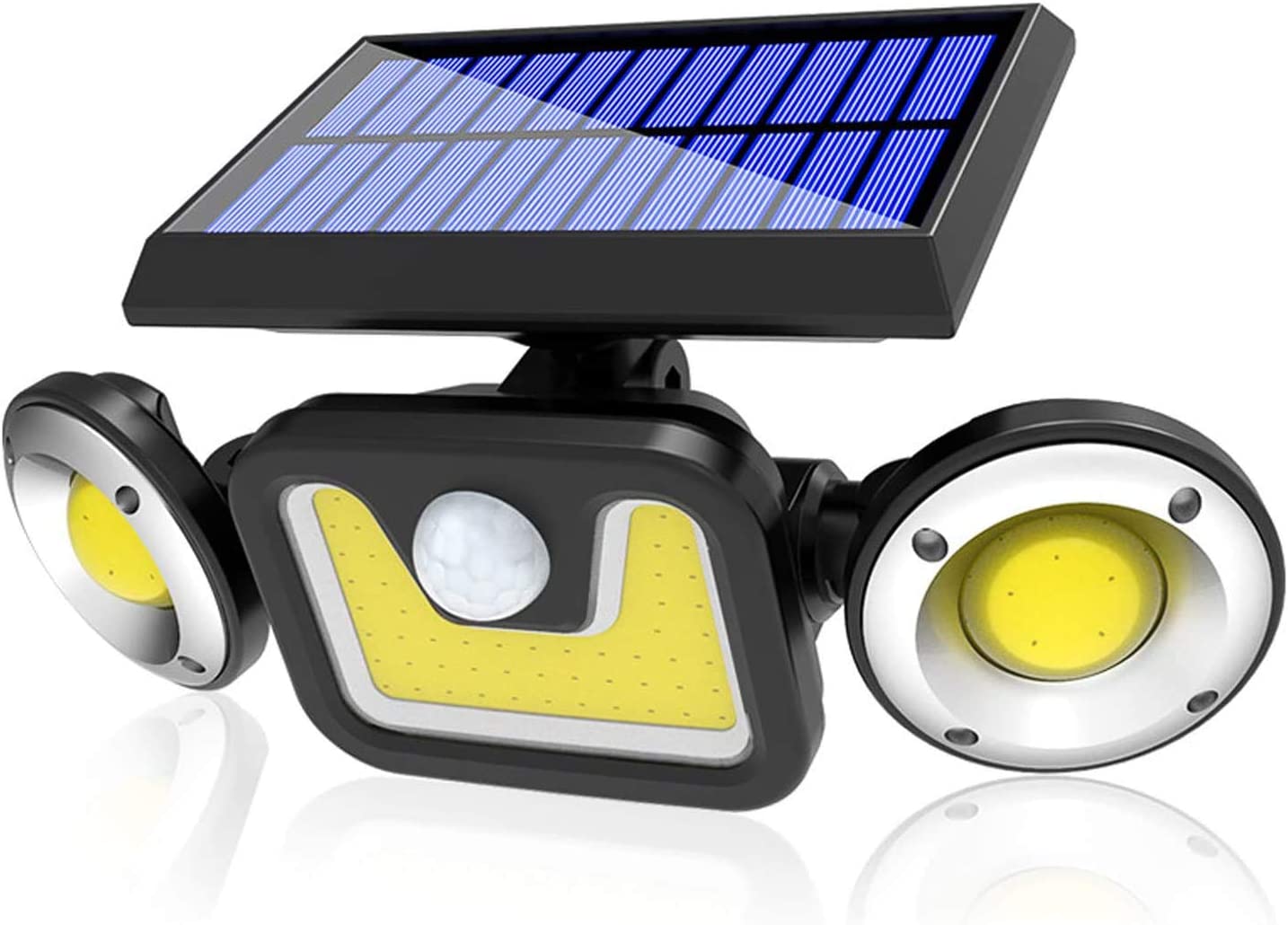 Outdoor Solar Lights with 3 Adjustable Head for Porch Garden Patio Tristar Online