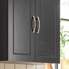 Wall Storage Cabinet Double Doors, Black Tristar Online