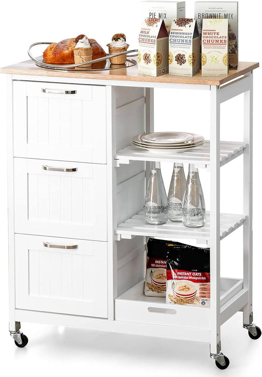 Kitchen Island on Wheels with Storage Tristar Online