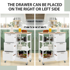 Kitchen Island on Wheels with Storage Tristar Online