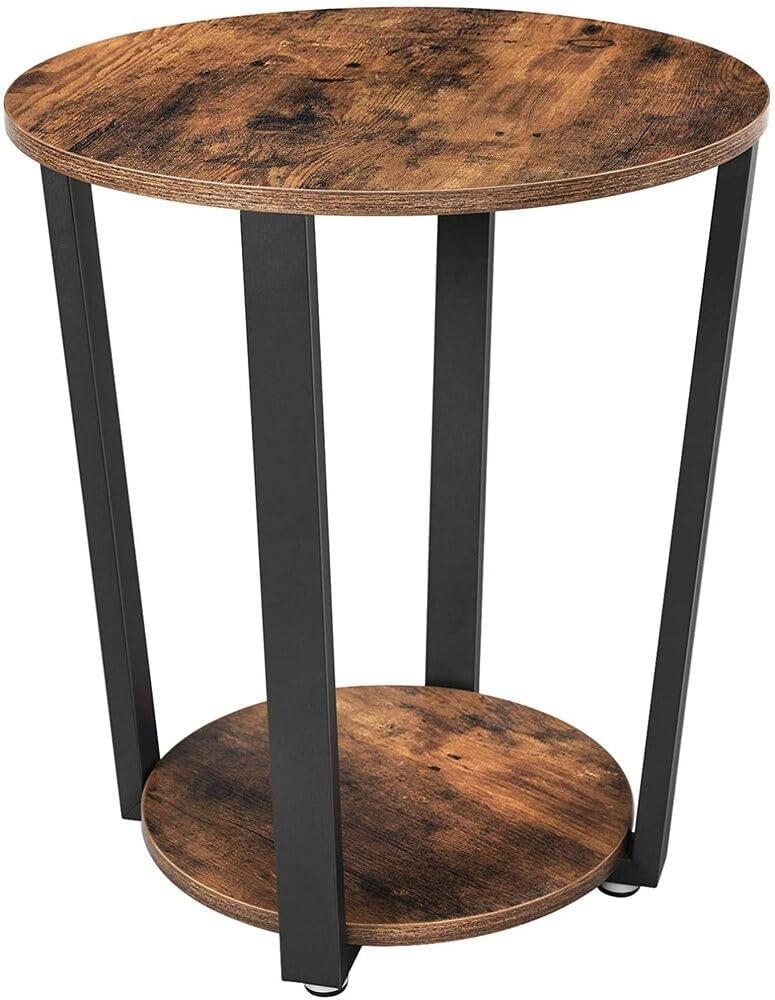 Industrial Iron Frame Round Coffee Table Tristar Online