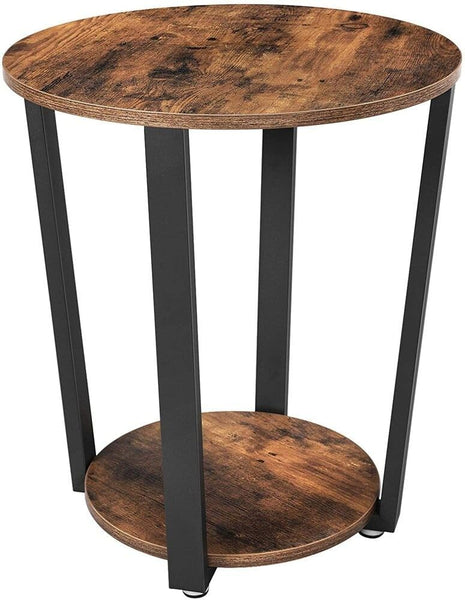Industrial Iron Frame Round Coffee Table Tristar Online