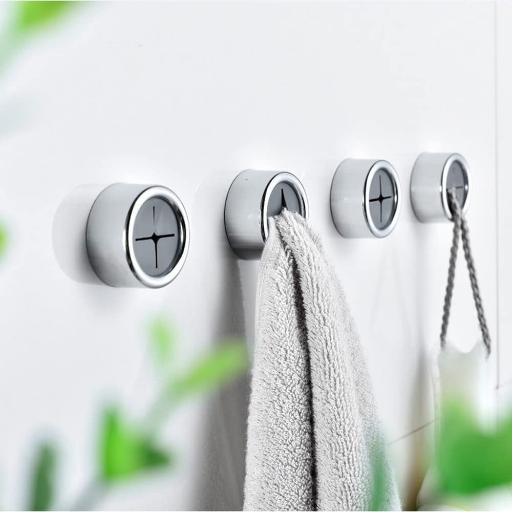 3 Pack Self Adhesive Round Towel Hooks for Kitchen and Bathroom Tristar Online