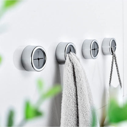 3 Pack Self Adhesive Round Towel Hooks for Kitchen and Bathroom Tristar Online