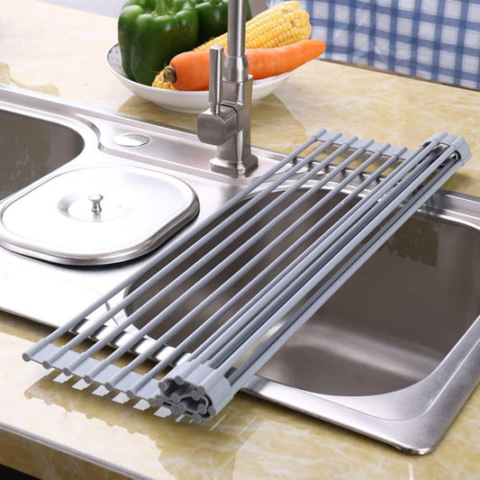 Over The Sink Multipurpose Roll-Up Dish Drying Rack (52 x 33 cm) Tristar Online