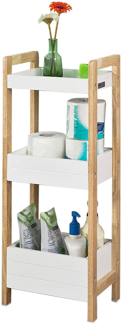 3-Tier White Storage Bathroom Shelf Tristar Online