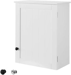 White Wall Cabinet with Door 40x52cm Tristar Online