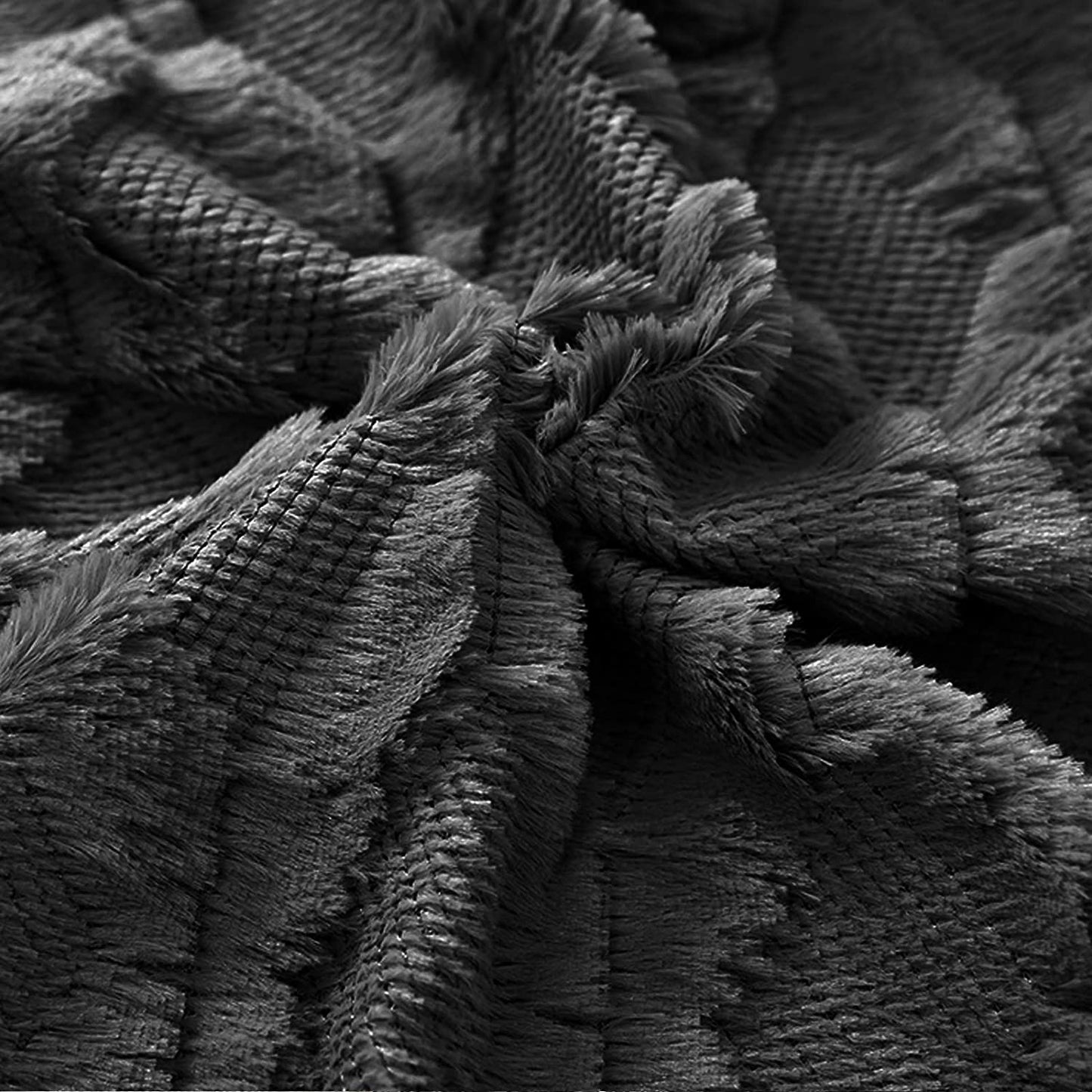 2 Pack Decorative Boho Throw Pillow Covers 45 x 45 cm (Black) Tristar Online