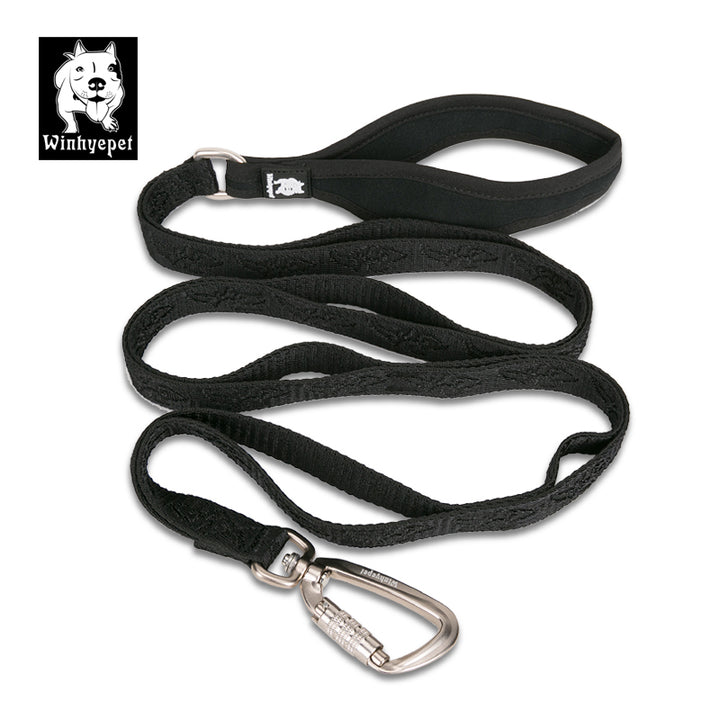Whinyepet leash black - L Tristar Online