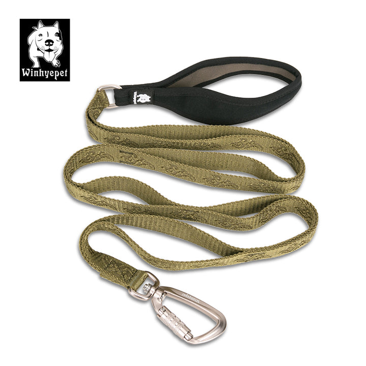 Whinyepet leash army green - L Tristar Online