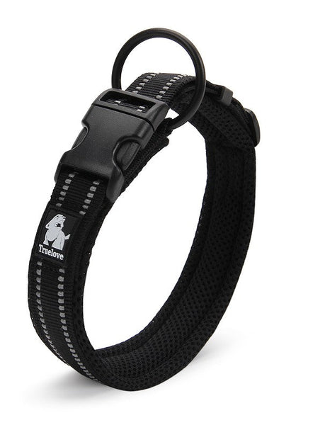 Heavy Duty Reflective Collar Black XS Tristar Online