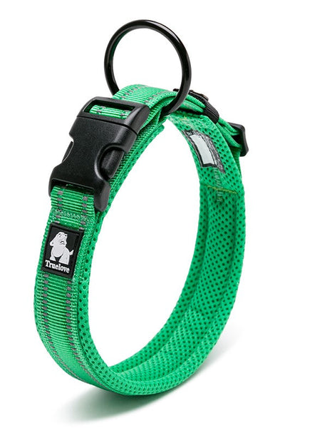 Heavy Duty Reflective Collar Grass Green XS Tristar Online