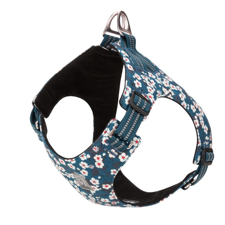 Floral Doggy Harness Saxony Blue 3XS Tristar Online