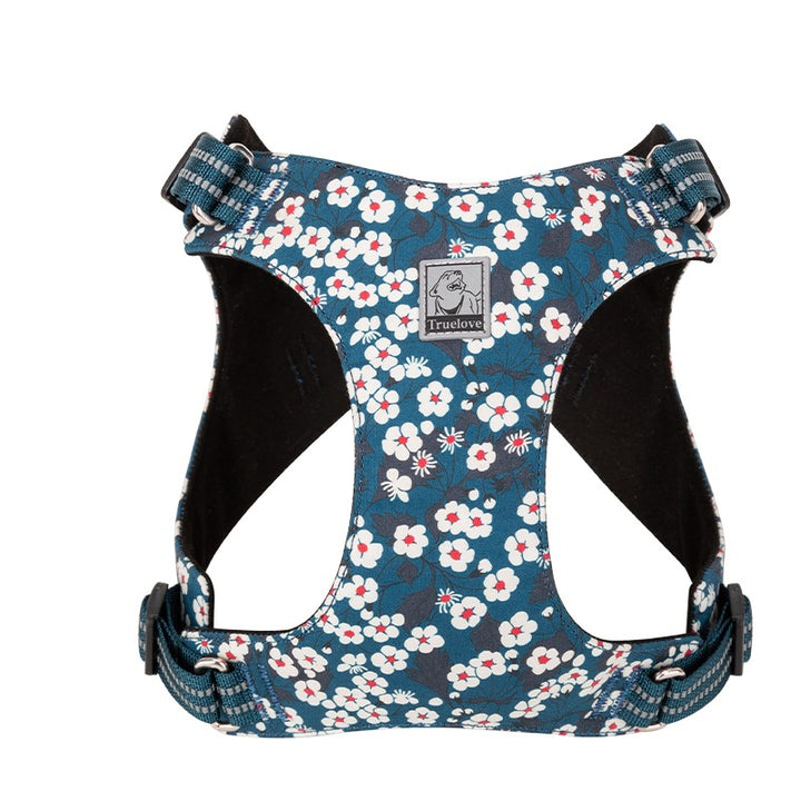 Floral Doggy Harness Saxony Blue 3XS Tristar Online