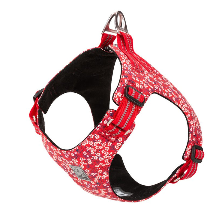 Floral Doggy Harness Red S Tristar Online