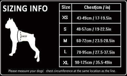Reflective Heavy Duty Harness Black XL Tristar Online
