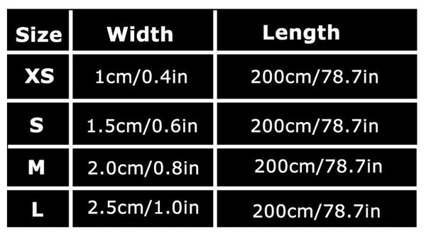 Reflective Pet Leash 2 meters Black M Tristar Online