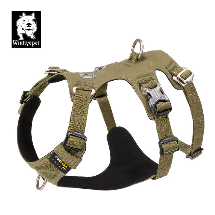 Whinhyepet Harness Army Green S Tristar Online