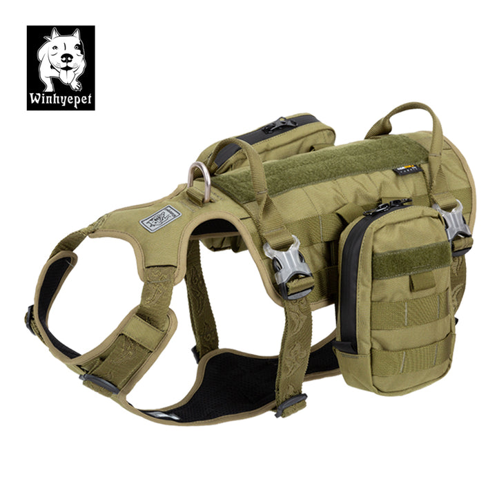 Whinhyepet Military Harness Army Green L Tristar Online