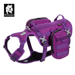 Whinhyepet Military Harness Purple L Tristar Online