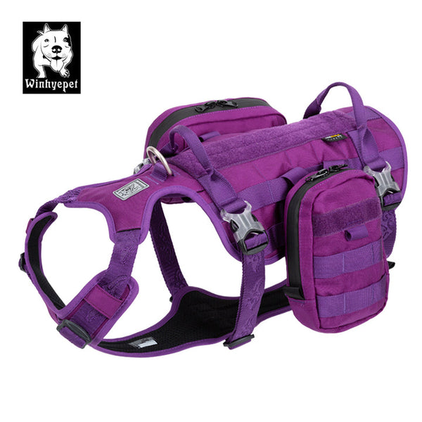 Whinhyepet Military Harness Purple XL Tristar Online