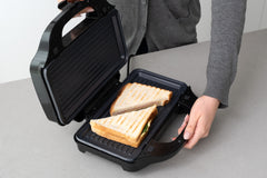 Sandwich Press w/ 3 Interchangeable Plates Incl Toasties & Waffles Tristar Online