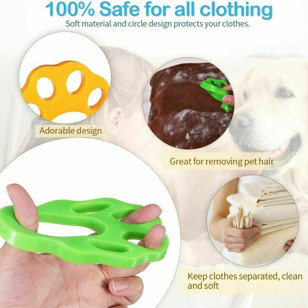 2Pcs Pet Hair Remover Floating Fur Catcher Laundry Lint Dog Cat Washing Machine Tristar Online
