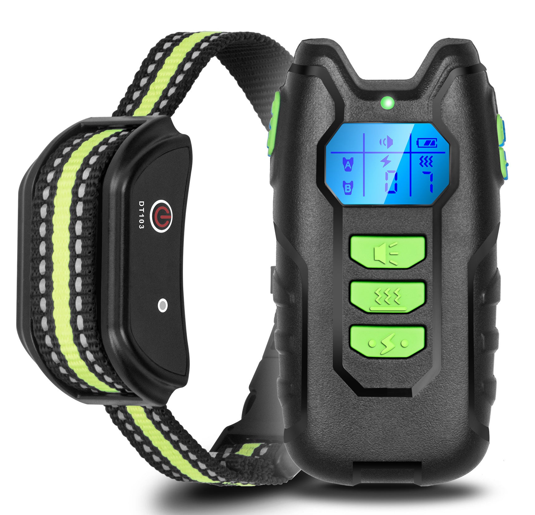 Electric Pet Dog Training Anti Bark Collar Sound Vibrate Auto  Rechargeable NEW Tristar Online