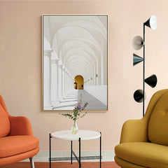 50cmx70cm Long Corridor Style A Gold Frame Canvas Wall Art Tristar Online