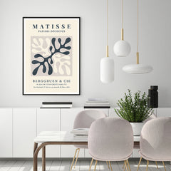 70cmx100cm Henri Matisse Black Frame Canvas Wall Art Tristar Online