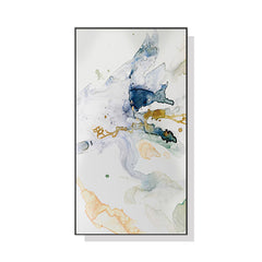 50cmx100cm Abstract Watercolour Style Black Frame Canvas Wall Art Tristar Online