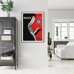 50cmx70cm Fashion Bally Black Frame Canvas Wall Art Tristar Online