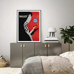 50cmx70cm Fashion Bally Black Frame Canvas Wall Art Tristar Online