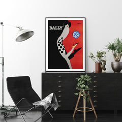 70cmx100cm Fashion Bally Black Frame Canvas Wall Art Tristar Online