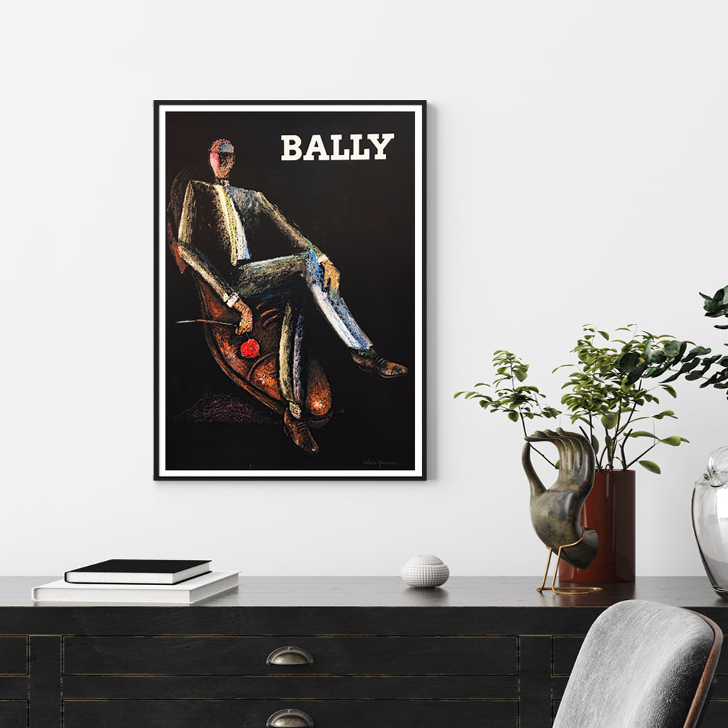 40cmx60cm Bally Man & Woman 2 Sets Black Frame Canvas Wall Art Tristar Online