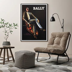 50cmx70cm Bally Man & Woman 2 Sets Black Frame Canvas Wall Art Tristar Online