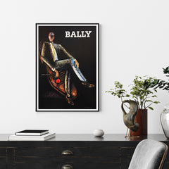 50cmx70cm Bally Man & Woman 2 Sets Black Frame Canvas Wall Art Tristar Online