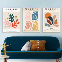 40cmx60cm Matisse Wall Art 3 Sets Wood Frame Canvas Tristar Online