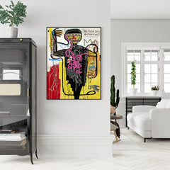 50cmx70cm Versus Medici  Black Frame Canvas Wall Art Tristar Online