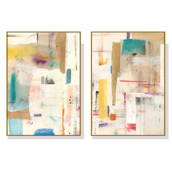 50cmx70cm Sonder By Jean Kenna 2 Sets Gold Frame Canvas Wall Art Tristar Online