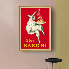 70cmx100cm Pates Baroni Pasta Gold Frame Canvas Wall Art Tristar Online