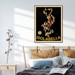 50cmx70cm Isolabella Black Frame Canvas Wall Art Tristar Online